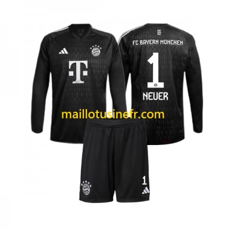 Maillot de Foot FC Bayern Munich Manuel Neuer 1 Gardien Domicile 2023-24 Manches Longues - Enfant Maillot de Foot FC Bayern Munich Manuel Neuer 1 Gardien Domicile 2023-24 Manches Longues - Enfant